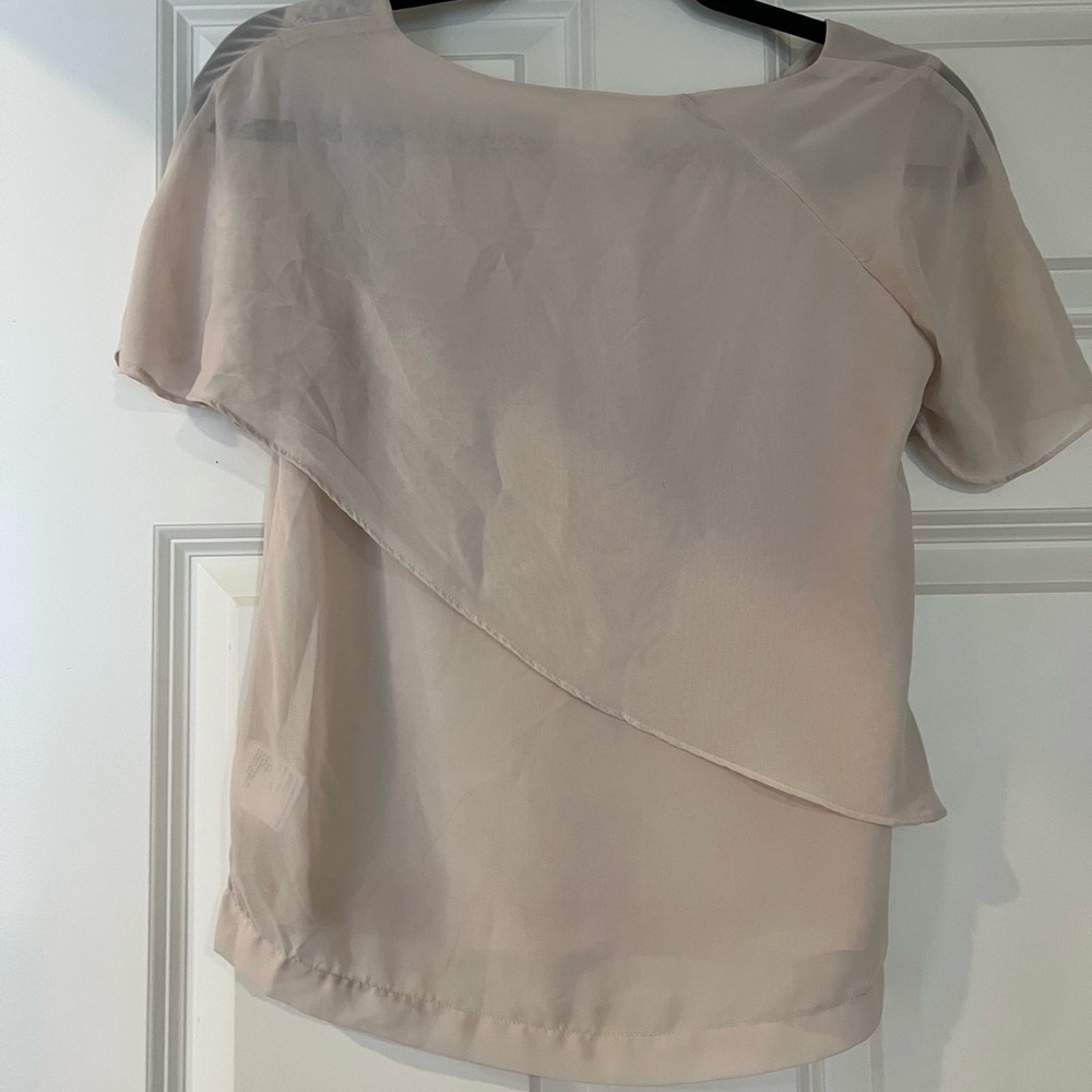Pins & Needles Cream Layered Blouse - Picture 2 of 2